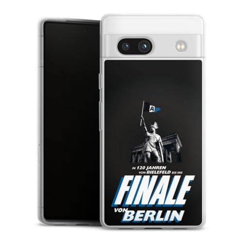 Slim Case extra dünn kompatibel mit Google Pixel 7a Silikon Handyhülle transparent Hülle Arminia Bielefeld Offizielles Lizenzprodukt Pokal Slim Case extra dünn kompatibel mit Google Pixel 7a Silikon Handyhülle transparent Hülle Arminia Bielefeld Offizielles Lizenzprodukt Pokal von DeinDesign