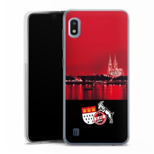 Slim Case extra dünn kompatibel mit Samsung Galaxy A10 Silikon Handyhülle transparent Hülle Skyline 1. FC Köln Offizielles Lizenzprodukt Slim Case extra dünn kompatibel mit Samsung Galaxy A10 Silikon Handyhülle transparent Hülle Skyline 1. FC Köln Offizielles Lizenzprodukt von DeinDesign