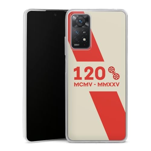 Slim Case extra dünn kompatibel mit Xiaomi Redmi Note 11 Pro 5G Silikon Handyhülle transparent Hülle 1. FSV Mainz 05 E.V. 120 Jahre Bundesliga Slim Case extra dünn kompatibel mit Xiaomi Redmi Note 11 Pro 5G Silikon Handyhülle transparent Hülle 1. FSV Mainz 05 E.V. 120 Jahre Bundesliga von DeinDesign