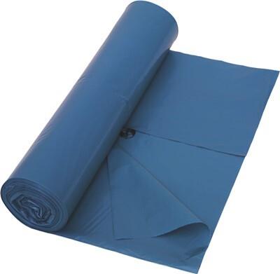 Deiss Kunststoffsack 120l Premium 700x1100mm 55my blau (Pack mit 25 St) (10010) von Deiss