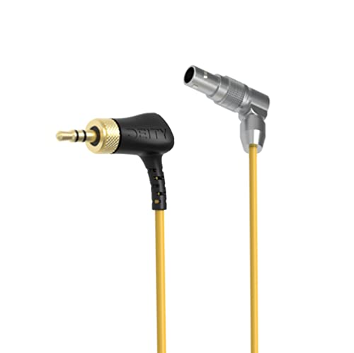 Deity C13 Locking 3,5 mm auf 5-Pin Rechtwinkliges Kamera-Timecode-Kabel, kompatibel mit Arri Alexa Mini und Anderen 5-poligen Timecode-Eingangsgeräten von Deity