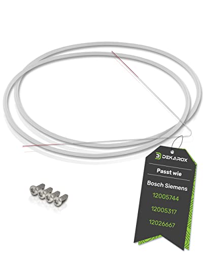 DEKAROX 2 x Pumpentopfdichtung Reparatursatz 182mm bei Fehler E15 für Siemens Bosch Neff Constructa Küppersbusch 12005744 12005317 12026667 für Spülmaschine Geschirrspüler DEKAROX 2 x Pumpentopfdichtung Reparatursatz 182mm bei Fehler E15 für Siemens Bosch Neff Constructa Küppersbusch 12005744 12005317 12026667 für Spülmaschine Geschirrspüler von Dekarox