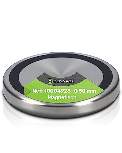DEKAROX Knebel Drehknopf TwistPad 50mmØ magnetisch für Neff 10004928 für Kochfeld Induktionskochfeld Herd Backofen DEKAROX Knebel Drehknopf TwistPad 50mmØ magnetisch für Neff 10004928 für Kochfeld Induktionskochfeld Herd Backofen von Dekarox
