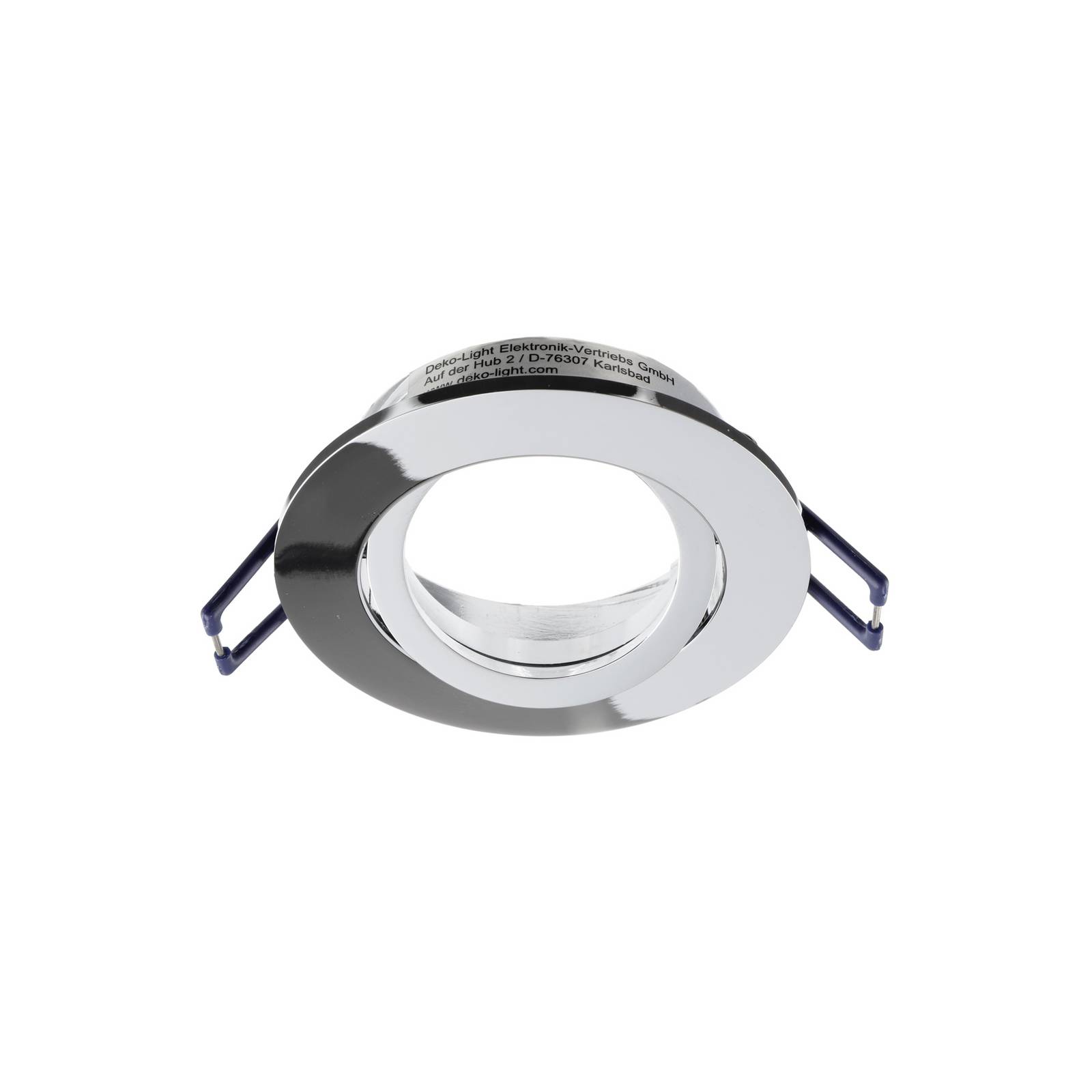 Deckeneinbauleuchte Samsola, silber glänzend, Ø 8 cm, Metall Deckeneinbauleuchte Samsola, silber glänzend, Ø 8 cm, Metall von Deko-Light