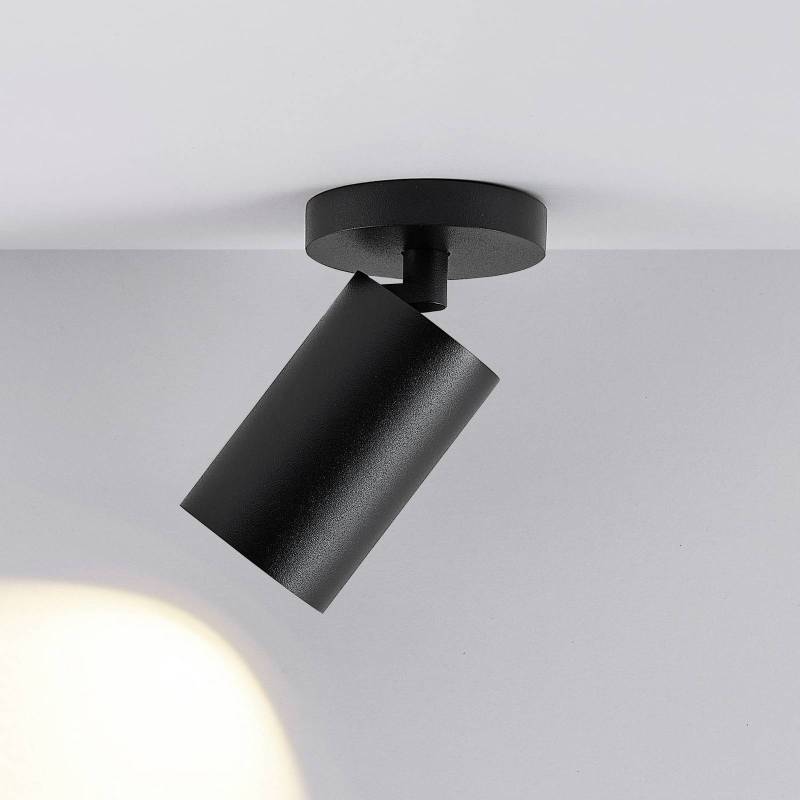 Deckenspot CAN TILT, schwarz, Ø 8 cm, 1-flammig, Metall GU10 von Deko-Light