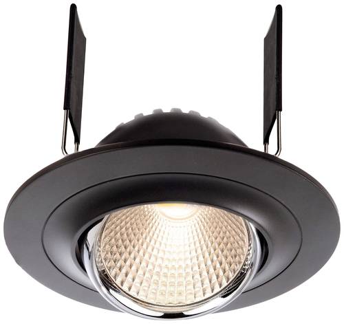 Deko Light 565201 Saturn LED-Einbauleuchte EEK: G (A - G) LED fest eingebaut 7W Schwarz von Deko Light