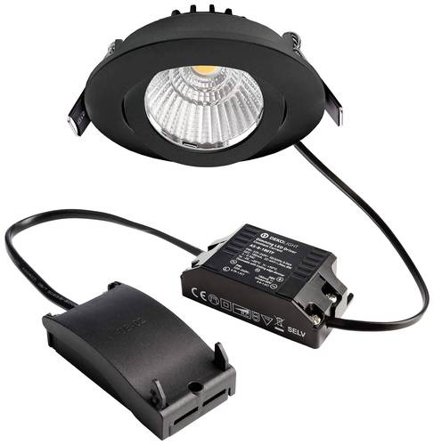 Deko Light 565357 Dione LED-Einbauleuchte EEK: F (A - G) LED fest eingebaut 8.50W Schwarz von Deko Light