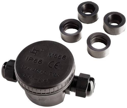 Deko Light 930578 2fach Verteiler 450V Schwarz von Deko Light