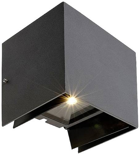 Deko Light Arcturus II 731100 LED-Wandleuchte 6W LED Graphitgrau (RAL 7024) von Deko Light