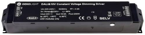 Deko Light BASIC, DIM, CV LED-Trafo Konstantspannung 0mA - 8.30A 24 V/DC 1St. Deko Light BASIC, DIM, CV LED-Trafo Konstantspannung 0mA - 8.30A 24 V/DC 1St. von Deko Light