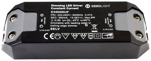 Deko Light Basic DIM CC LED-Trafo Konstantstrom 9W 350mA 11 - 26V 1St. von Deko Light