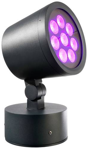 Deko Light Colt Aufbauleuchte LED fest eingebaut 25W EEK: G (A - G) RGB, Warmweiß Schwarz-Grau von Deko Light