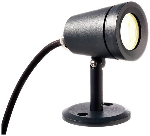 Deko Light Colt Aufbauleuchte LED fest eingebaut 3.20W EEK: G (A - G) RGB, Warmweiß Schwarz-Grau von Deko Light