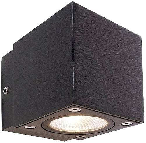 Deko Light Cubodo II Single DG Mini 731029 LED-Wandleuchte 5W Warmweiß Basalt-Grau von Deko Light