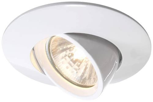 Deko Light Einbauring 102 GU5.3 126070 Deckeneinbauring LED, Halogen GU5.3, MR 16 50W Verkehrsweiß von Deko Light