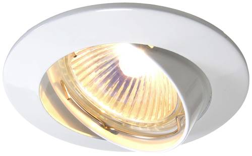 Deko Light Einbauring 68 GU5.3 449200 Deckeneinbauring LED, Halogen GU5.3, MR 16 35W Signalweiß (RA von Deko Light