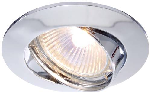 Deko Light Einbauring 68 GU5.3 449201 Deckeneinbauring LED, Halogen GU5.3, MR 16 35W Silber von Deko Light