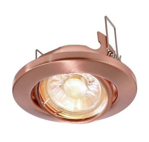 Deko Light Einbauring 89 GU5.3 686867 Deckeneinbauring LED, Halogen GU5.3, MR 16 35W Kupfer von Deko Light