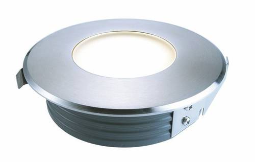 Deko Light Flat III WW 730336 Bodeneinbauleuchte LED fest eingebaut LED 1.30W Silber von Deko Light