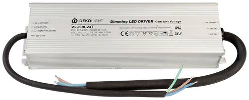 Deko Light IP, DIM CV LED-Trafo Konstantspannung 200W 2700mA - 8.30A 24 V/DC 1St. von Deko Light