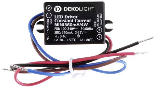 Deko Light MINI, CC LED-Treiber Konstantstrom 4W 0.35A 3 - 12 V/DC 1St. von Deko Light
