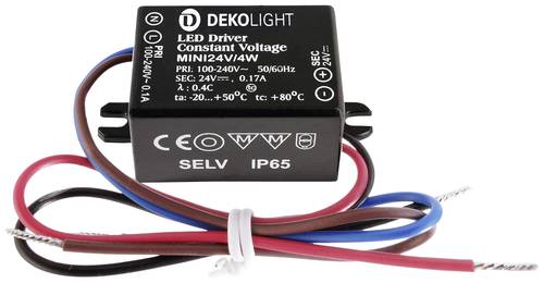 Deko Light MINI, CV, 24V/4W LED-Treiber Konstantspannung 4W 0 - 170mA 24V 1St. von Deko Light