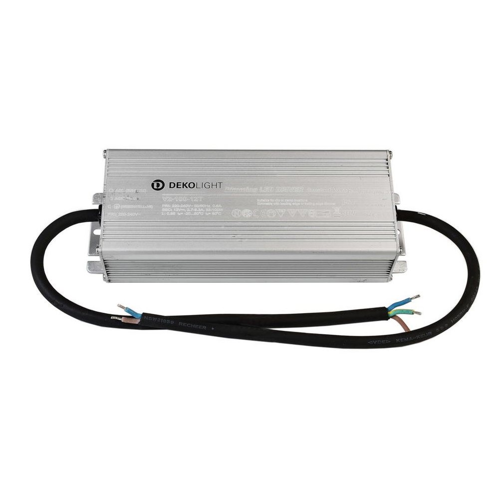 Deko-Light Transformator 33-100W 12V IP67 dimmbar Trafo (Trafos, Netzteile & Treiber) von Deko-Light