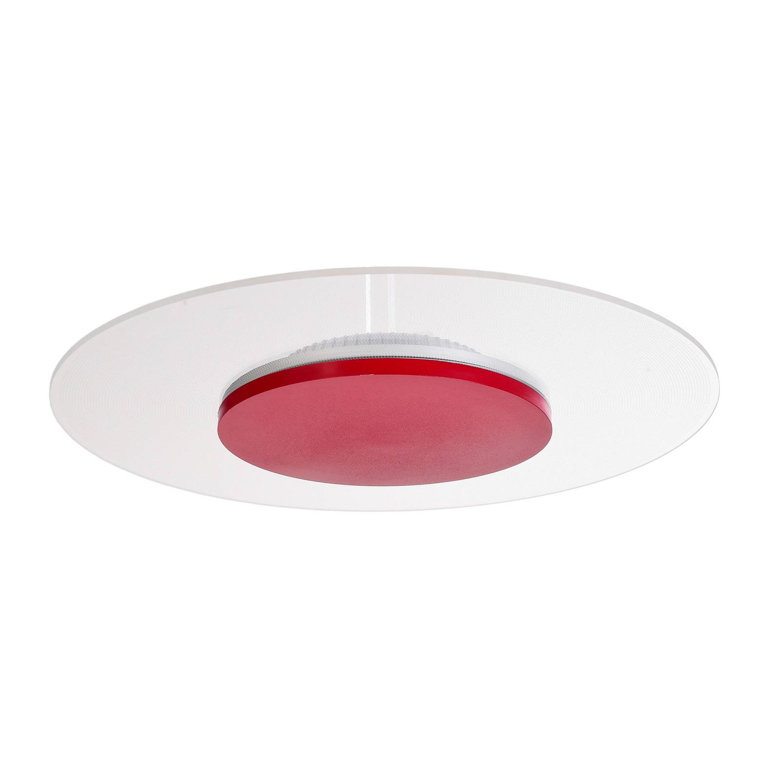 LED-Deckenleuchte Zaniah, 360°-Licht, 24W, rot von Deko-Light