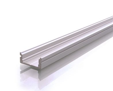 Reprofil, AU-01-10 flaches U-Profil für 10 - 11,3 mm LED, Silber-matt, eloxiert, Länge: 2000 mm Reprofil, AU-01-10 flaches U-Profil für 10 - 11,3 mm LED, Silber-matt, eloxiert, Länge: 2000 mm von Deko-Light