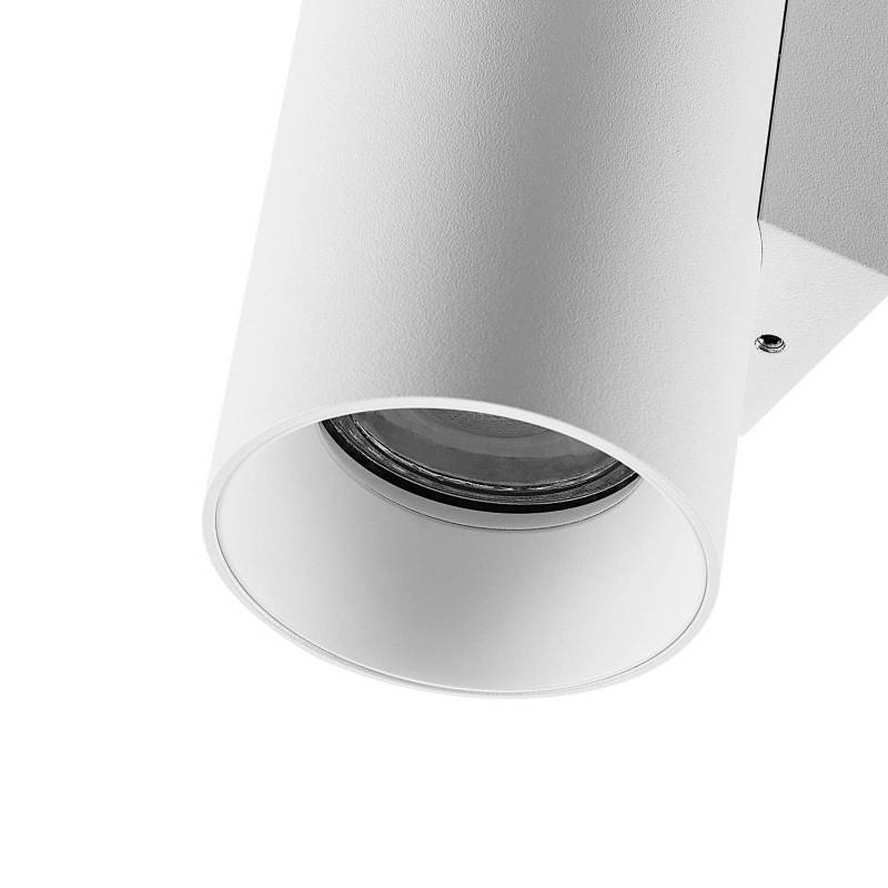 Wandleuchte CAN, weiß, 1-flg., Höhe 13 cm, Metall, GU10 von Deko-Light