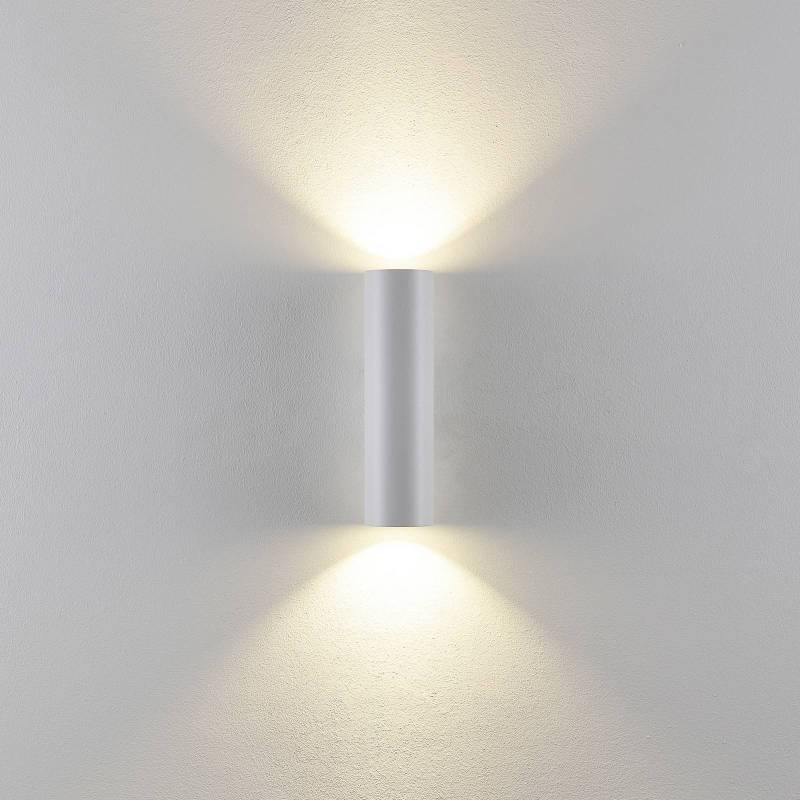 Wandleuchte CAN, weiß, 2-flg, Höhe 22 cm, Metall, GU10 von Deko-Light