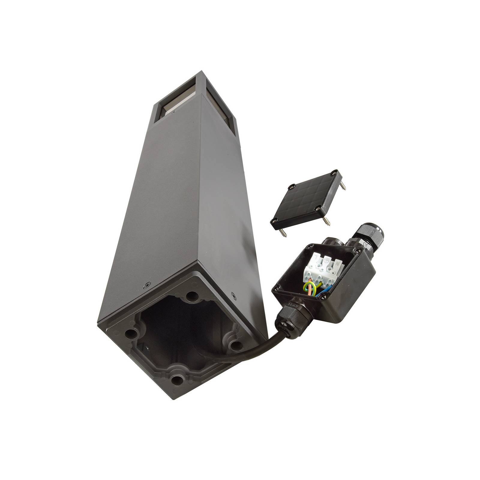 Wegelampe Facado II, Höhe 65 cm, grau/rauch, 11 x 11 cm IP65 Wegelampe Facado II, Höhe 65 cm, grau/rauch, 11 x 11 cm IP65 von Deko-Light