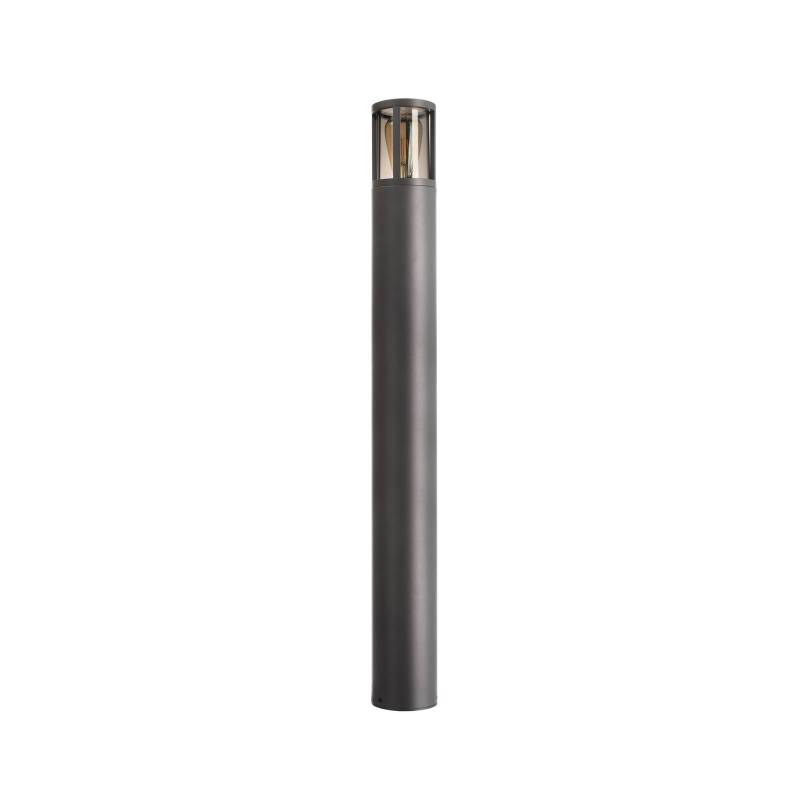 Wegeleuchte Facado II, Höhe 100 cm, grau/rauch, Ø 11 cm IP65 von Deko-Light