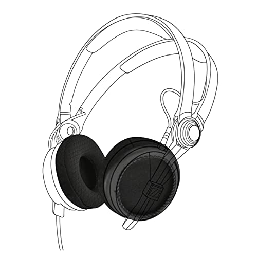 Ersatz-Ohrpolster für die Sennheiser HD25 Serie Kopfhörer - Earpadz von Dekoni Audio Jerzee. von Dekoni Audio