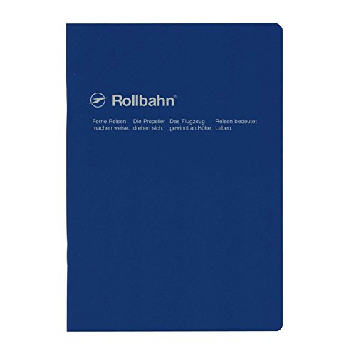 Delfonics Rollbahn Notizbücher: 5-1/2 in. x 7 in. (Blau) / B6 notizbuch von Delfonics