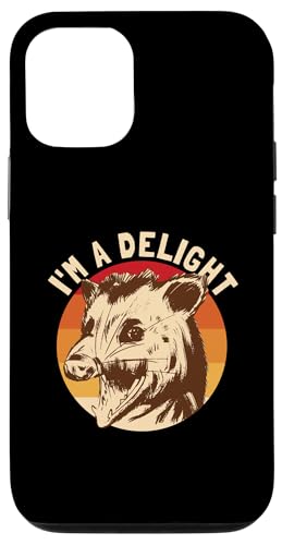 I'm A Delight Possum Retro Ich bin eine Freude Hülle für iPhone 12/12 Pro I'm A Delight Possum Retro Ich bin eine Freude Hülle für iPhone 12/12 Pro von Delightful Merch Company