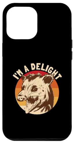 I'm A Delight Possum Retro Ich bin eine Freude Hülle für iPhone 12 Pro Max I'm A Delight Possum Retro Ich bin eine Freude Hülle für iPhone 12 Pro Max von Delightful Merch Company
