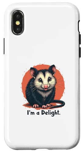 Ich bin ein Delight Possum Ich bin eine Freude Hülle für iPhone X/XS Ich bin ein Delight Possum Ich bin eine Freude Hülle für iPhone X/XS von Delightful Merch Company
