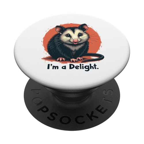 Ich bin ein Delight Possum Ich bin eine Freude PopSockets Klebender PopGrip Ich bin ein Delight Possum Ich bin eine Freude PopSockets Klebender PopGrip von Delightful Merch Company