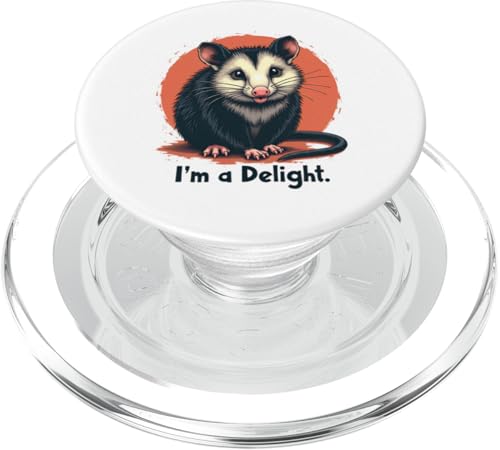 Ich bin ein Delight Possum Ich bin eine Freude PopSockets PopGrip für MagSafe Ich bin ein Delight Possum Ich bin eine Freude PopSockets PopGrip für MagSafe von Delightful Merch Company