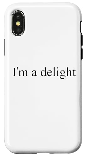 Ich bin eine Freude Hülle für iPhone X/XS von Delightful Merch Company