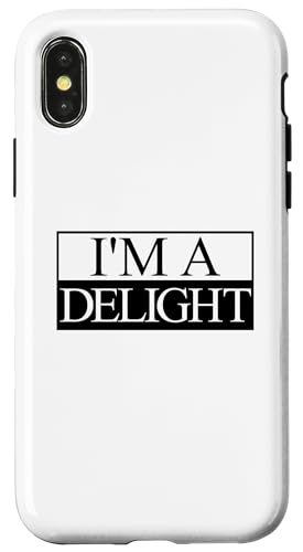 Ich bin eine Freude Hülle für iPhone X/XS von Delightful Merch Company
