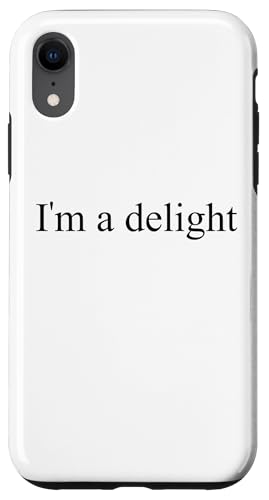 Ich bin eine Freude Hülle für iPhone XR Ich bin eine Freude Hülle für iPhone XR von Delightful Merch Company