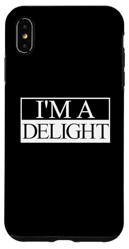 Ich bin eine Freude Hülle für iPhone XS Max Ich bin eine Freude Hülle für iPhone XS Max von Delightful Merch Company