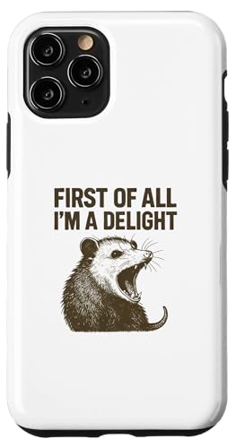 Zuallererst bin ich ein Delight Possum Ich bin eine Freude Hülle für iPhone 11 Pro Zuallererst bin ich ein Delight Possum Ich bin eine Freude Hülle für iPhone 11 Pro von Delightful Merch Company
