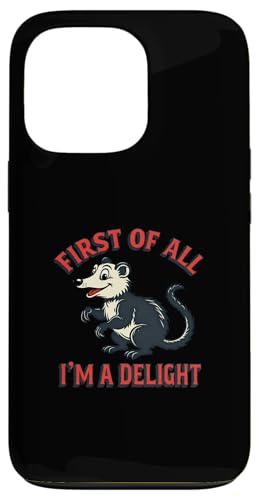 Zuallererst bin ich ein Delight Possum Ich bin eine Freude Hülle für iPhone 13 Pro Zuallererst bin ich ein Delight Possum Ich bin eine Freude Hülle für iPhone 13 Pro von Delightful Merch Company