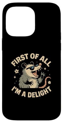 Zuallererst bin ich ein Delight Possum Ich bin eine Freude Hülle für iPhone 14 Pro Max Zuallererst bin ich ein Delight Possum Ich bin eine Freude Hülle für iPhone 14 Pro Max von Delightful Merch Company