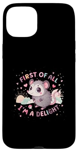 Zuallererst bin ich ein Delight Possum Ich bin eine Freude Hülle für iPhone 15 Plus Zuallererst bin ich ein Delight Possum Ich bin eine Freude Hülle für iPhone 15 Plus von Delightful Merch Company