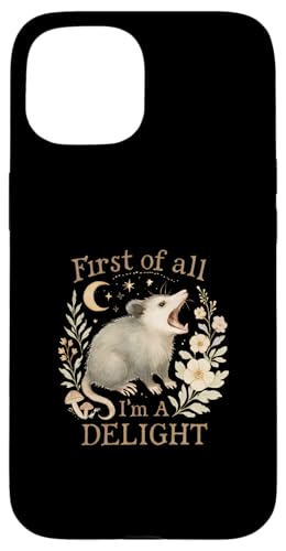 Zuallererst bin ich ein Delight Possum Ich bin eine Freude Hülle für iPhone 15 Zuallererst bin ich ein Delight Possum Ich bin eine Freude Hülle für iPhone 15 von Delightful Merch Company