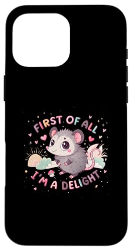 Zuallererst bin ich ein Delight Possum Ich bin eine Freude Hülle für iPhone 16 Pro Max Zuallererst bin ich ein Delight Possum Ich bin eine Freude Hülle für iPhone 16 Pro Max von Delightful Merch Company